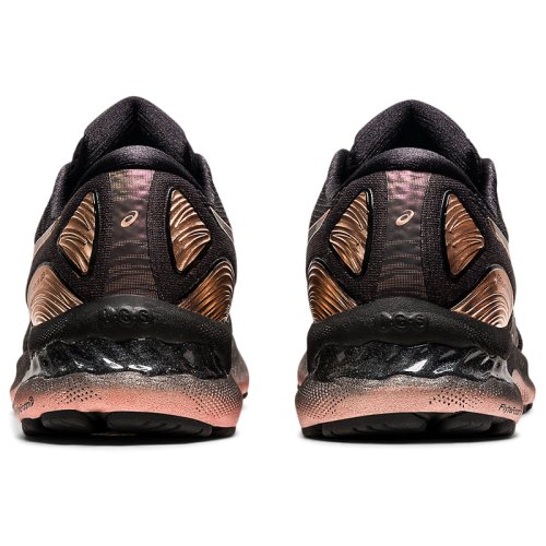 Кроссовки для бега Asics GEL-NIMBUS 23 PLATINUM BLK/GLD W