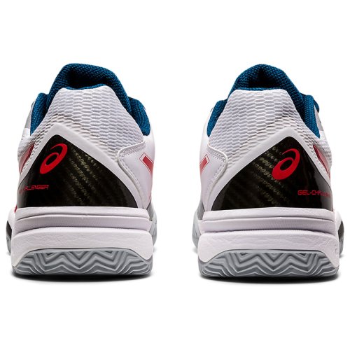 Кроссовки для тенниса Asics  GEL-CHALLENGER 12 CLAY WHT/RED M