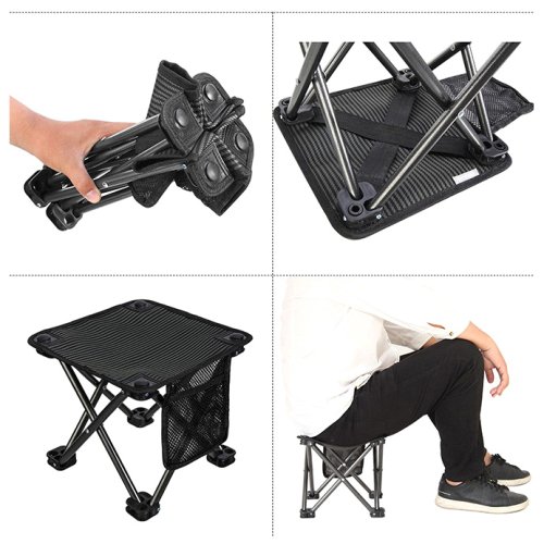 Складной стул KingCamp MINI FOLDING STOOL CAMOUFLAGEGREEN