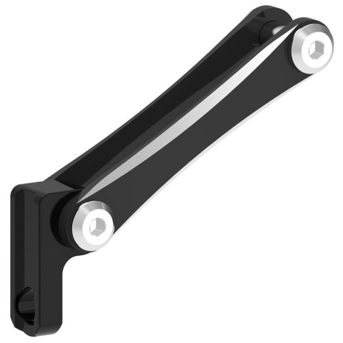 Крепление Lezyne EBIKE ALUMINUM FORK MOUNT Чорний Y14