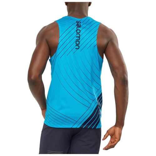 Майка Salomon SENSE AERO TANK M Hawaiian O/NIGHT SKY