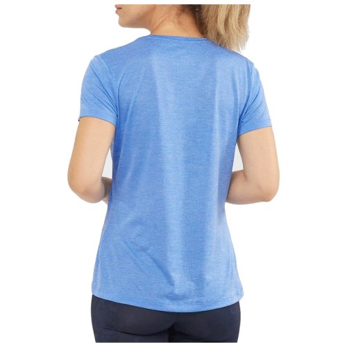 Футболка Salomon AGILE SS TEE W MARINA/Little Boy/Heather