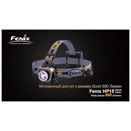 Фонарь надлобный Fenix HP15 UE