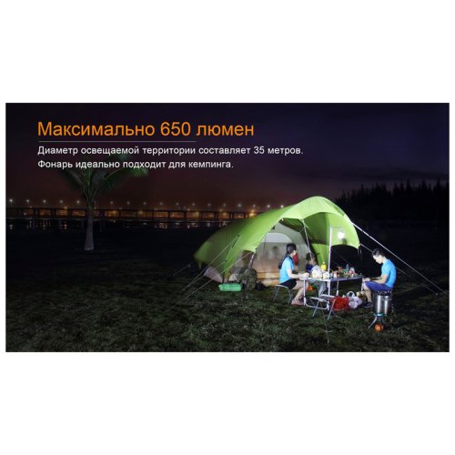 Фонарь кемпинговыйFenix CL30R сірий