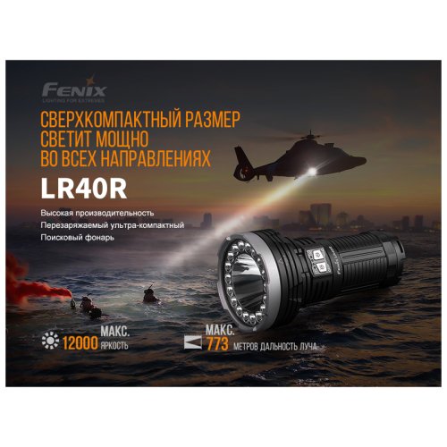 Фонарь Fenix LR40R