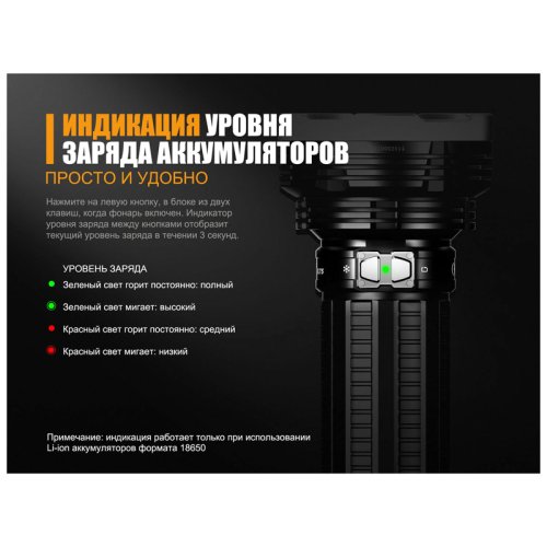 Ліхтар  Fenix TK75 2018 Cree XHP35 HI