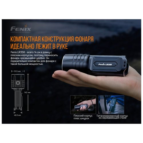 Фонарь Fenix LR35R