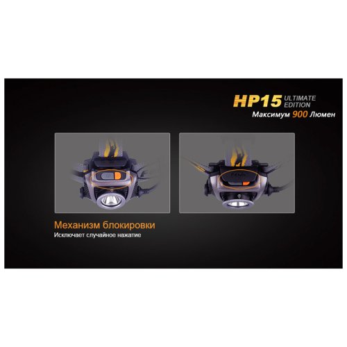 Фонарь надлобный Fenix HP15 UE