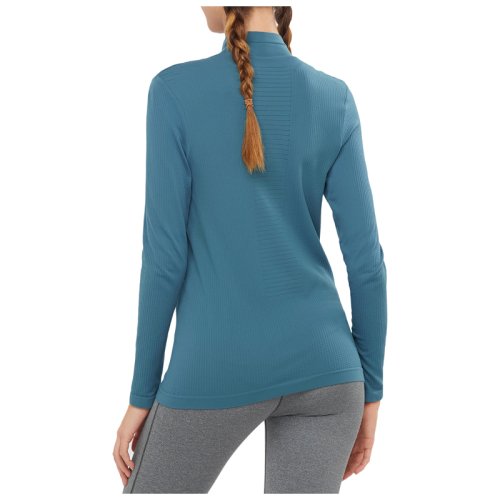 Термо Реглан Salomon SNTIAL WARM LS TOP W Mallard Blue