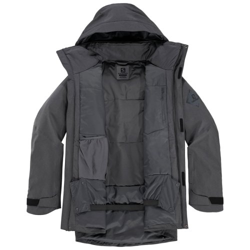 Куртка г/л Salomon STANCE CARGO JACKET M Black / Heather