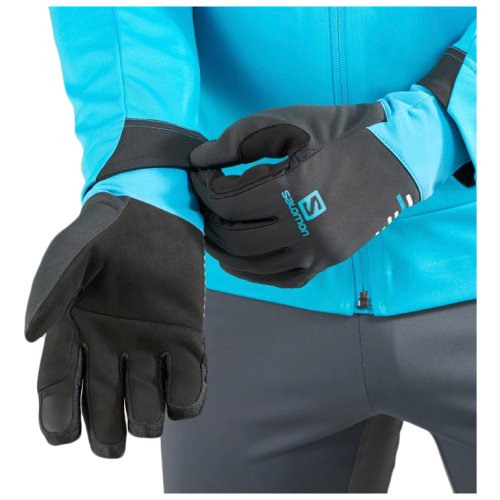 Перчатки Salomon EQUIPE GLOVE U Black/Barrier Reef