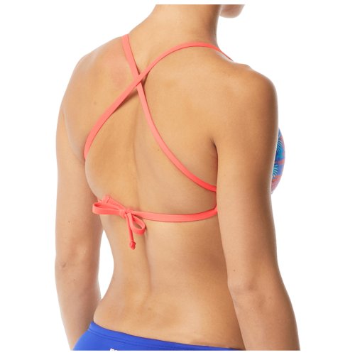 Топ для плавання TYR Tortuga Crosscut Tieback Top, Teal / Multi(978), L