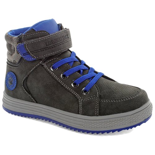 Полуботинки Lumberjack HIGH CUT SNEAKER WITH 1 VELCRO AND ELASTIC LACE