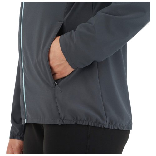Куртка для бега Salomon AGILE FZ HOODIE W
