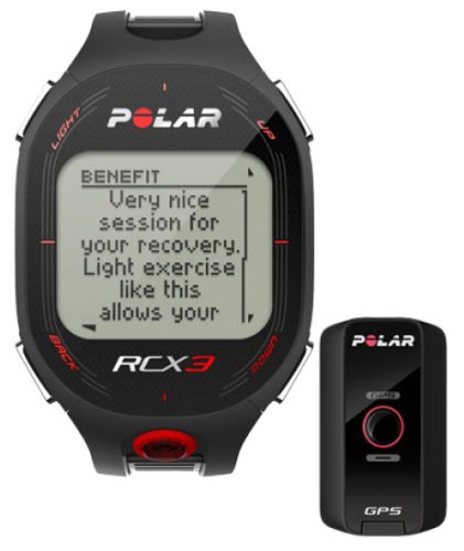 Часы-пульсометр POLAR RCX3 BLK GPS