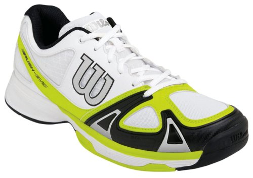 Кроссовки для тенниса Wilson m RUSH EVO WHITE/LIME/BLACK SS15