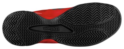 Кроссовки для тенниса Wilson jr. RUSH PRO RED/BK