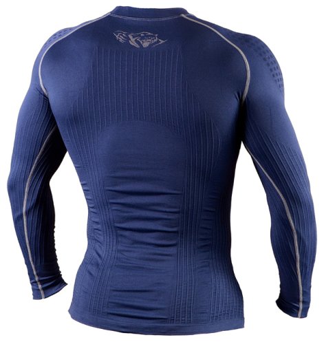 Компрессионная футболка с длинным рукавом Peresvit 3D Performance Rush Compression T-Shirt Navy