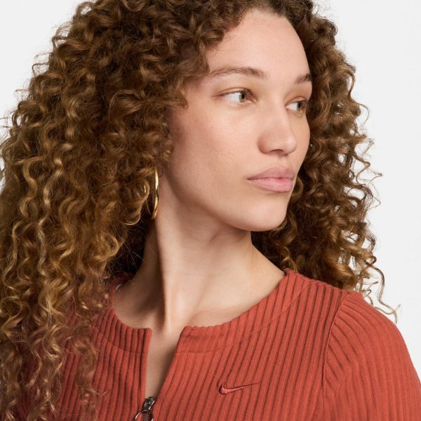 Жіноча толстовка NIKE W NSW CHLL KNT RIB FZ CRDGN