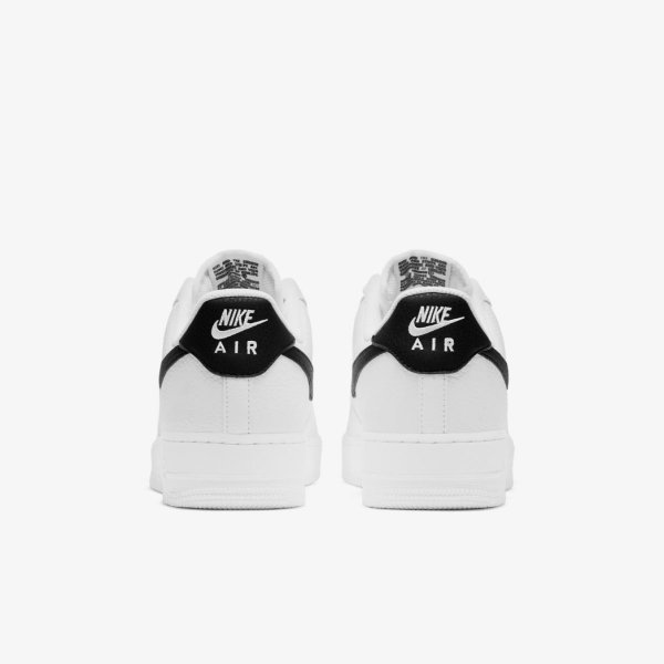 Чоловічі кросівки NIKE AIR FORCE 1 07 WHITE / BLACK