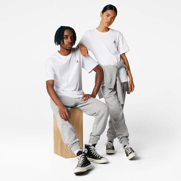 Футболка Converse STAR CHEVRON TEE WHITE