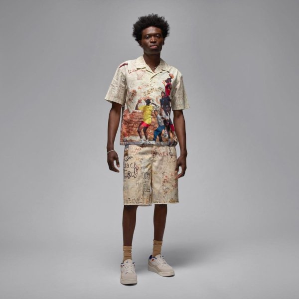 Чоловіча сорочка M J AIR JDN PG CAMP SHIRT