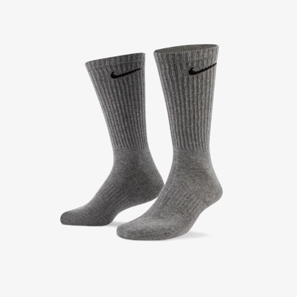 Чоловічі шкарпетки NIKE U NK EVERYDAY CUSH CRW 6PR 132