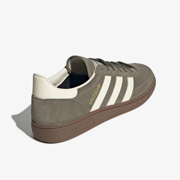 Чоловічі кросівки ADIDAS HANDBALL SPEZIAL OLIVE STRATA / CREAM WHITE