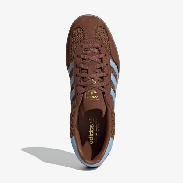 Жіночі кросівки ADIDAS WMNS GAZELLE INDOOR PRELOVED BROWN / CLEAR SKY