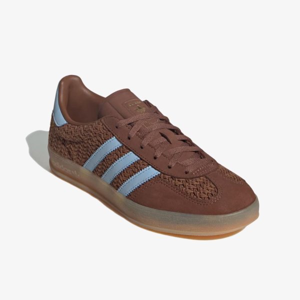 Жіночі кросівки ADIDAS WMNS GAZELLE INDOOR PRELOVED BROWN / CLEAR SKY