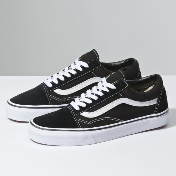 Кеди VANS OLD SKOOL BLACK / WHITE