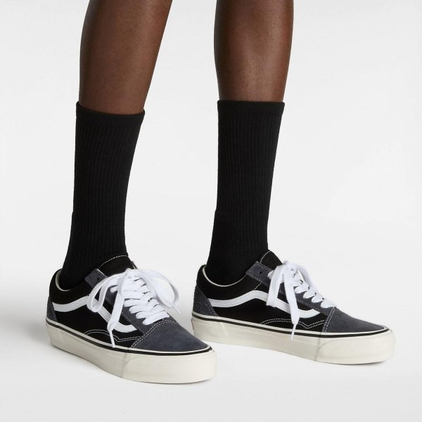 Кеди VANS OLD SKOOL PREMIUM DARK GREY / BLACK / WHITE