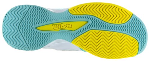 Кроссовки для тенниса Wilson RUSH EVO WH/ABLUE/YEL SS16