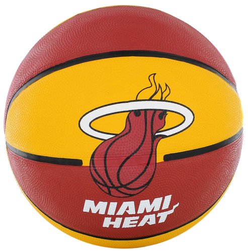 Баскетбольный мяч Spalding Team Miami Heat